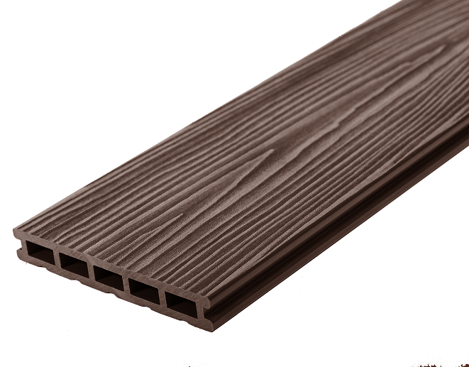 Террасная доска из ДПК RusDecking Unodeck Mogano - Цвет Венге купить в Белгороде