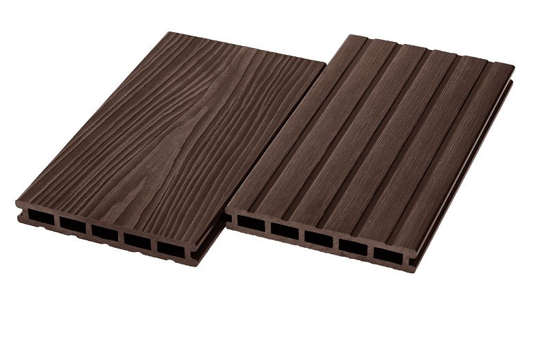Террасная доска из ДПК RusDecking Unodeck Mogano - Цвет Венге купить в Белгороде
