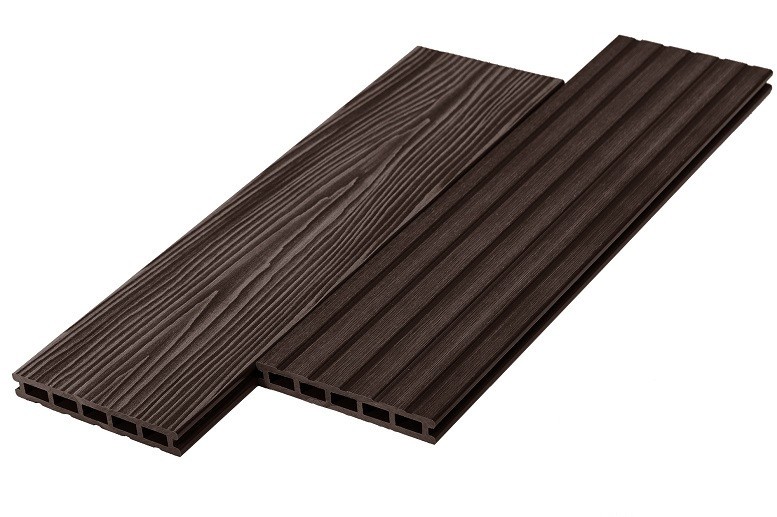 Террасная доска из ДПК RusDecking Unodeck Mogano - Цвет Венге купить в Белгороде