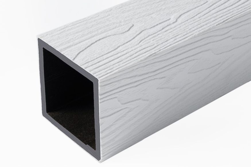 Опорный столб из ДПК GardenParkett, Белый купить в Белгороде