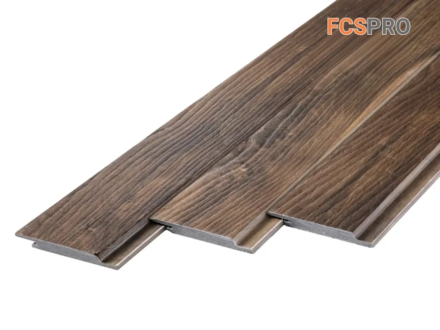 Фиброцементный сайдинг FCSPRO Click Shtil Термо ель купить в Белгороде