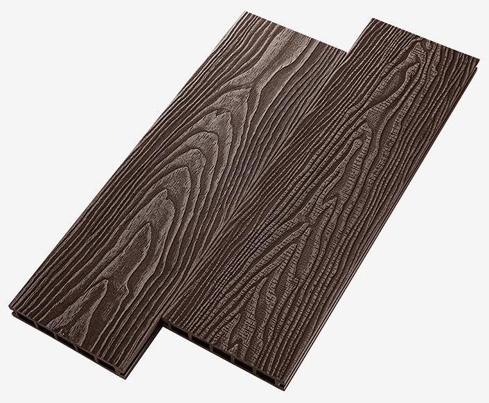Террасная доска из ДПК RusDecking Unodeck Vintage - Цвет Венге купить в Белгороде