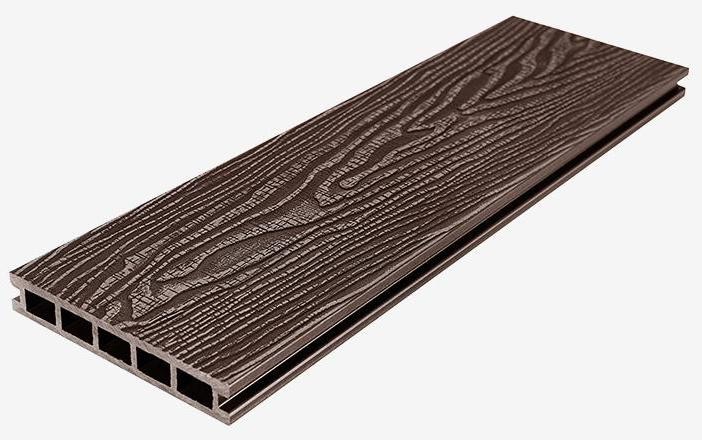 Террасная доска из ДПК RusDecking Unodeck Vintage - Цвет Венге купить в Белгороде