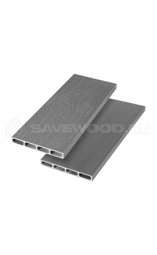 Доска для грядки из ДПК SaveWood, SW Rubus (T), Пепельный купить в Белгороде