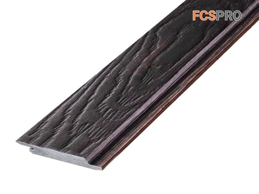 Фиброцементный сайдинг FCSPRO Click Shtil Обоженное дерево купить в Белгороде