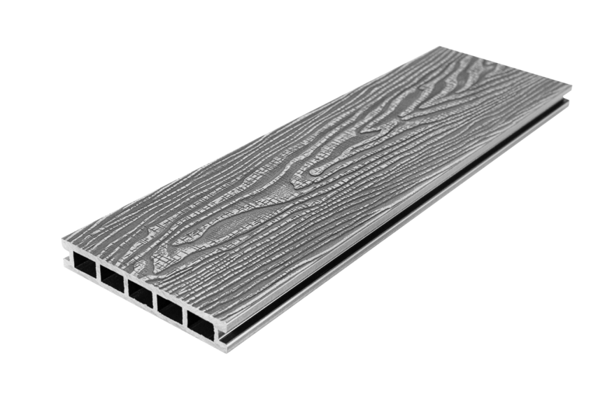 Террасная доска ДПК GardenParkett Патио, Серый купить в Белгороде