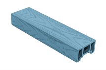 Перила из ДПК Aй-Техпласт синего цвета