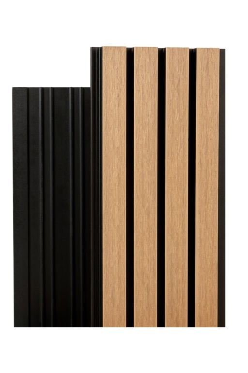 Реечная фасадная панель Ecodecking Скай Коэкструзия Бук купить в Белгороде