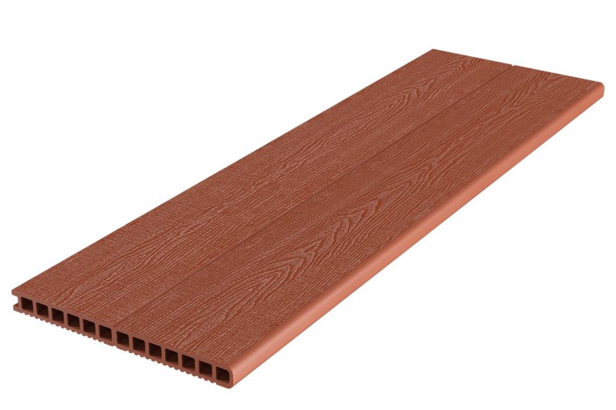 Ступень ДПК Deckron Woodlike Терракот купить в Белгороде