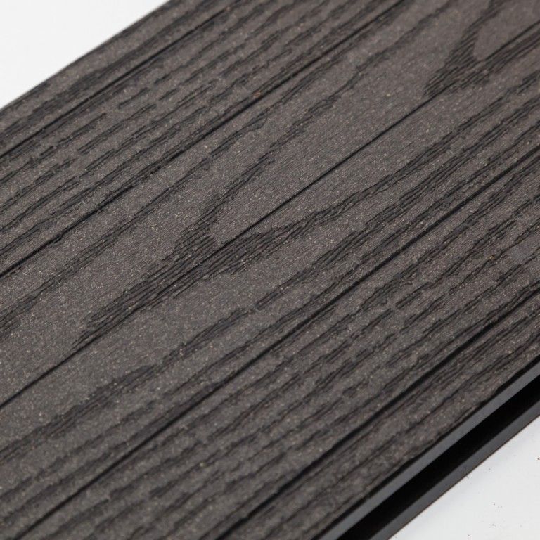 Террасная доска Ecodecking Техно плюс Графит купить в Белгороде