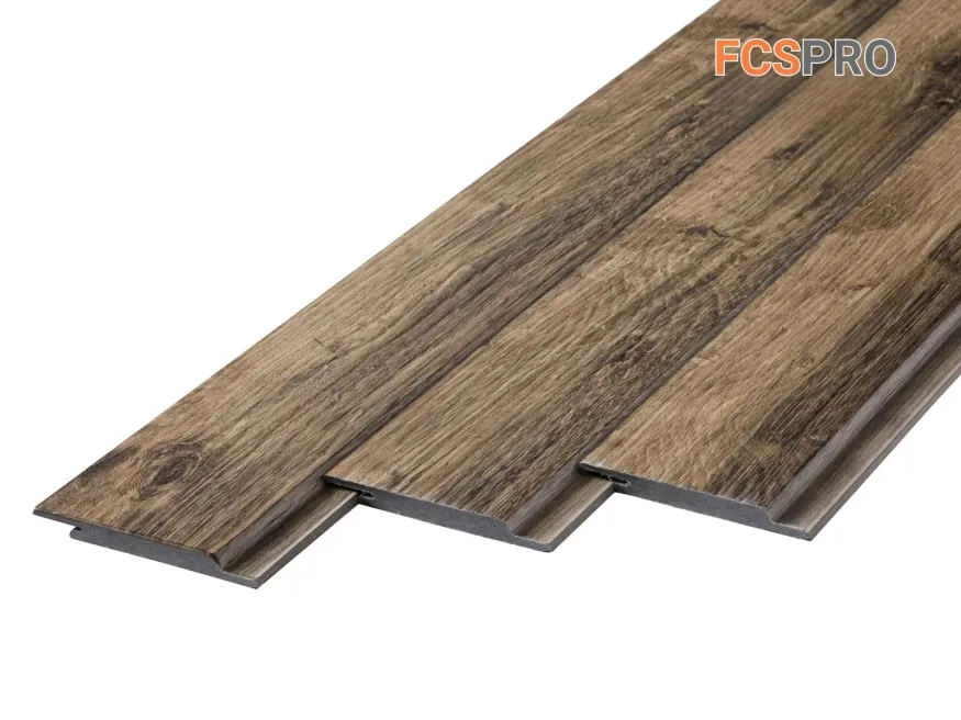 Фиброцементный сайдинг FCSPRO Click Shtil Кедр купить в Белгороде