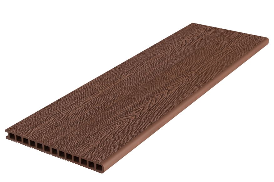 Ступень ДПК Deckron Woodlike Коричневый купить в Белгороде