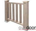 Ограждение из ДПК Outdoor Классик 3D STORM в сером миксе купить в Белгороде