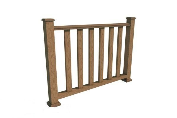 Ограждения из древесно-полимерного композита WOODVEX купить в Белгороде