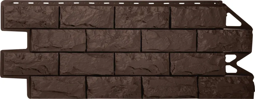 Фасадная панель Альта-Профиль, Фагот ЭКО, Коричневый купить в Белгороде