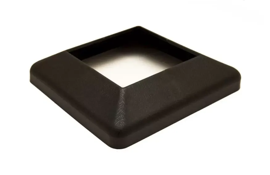 Крышка нижняя ПВХ для столба 100х100 Deckart Графит купить в Белгороде