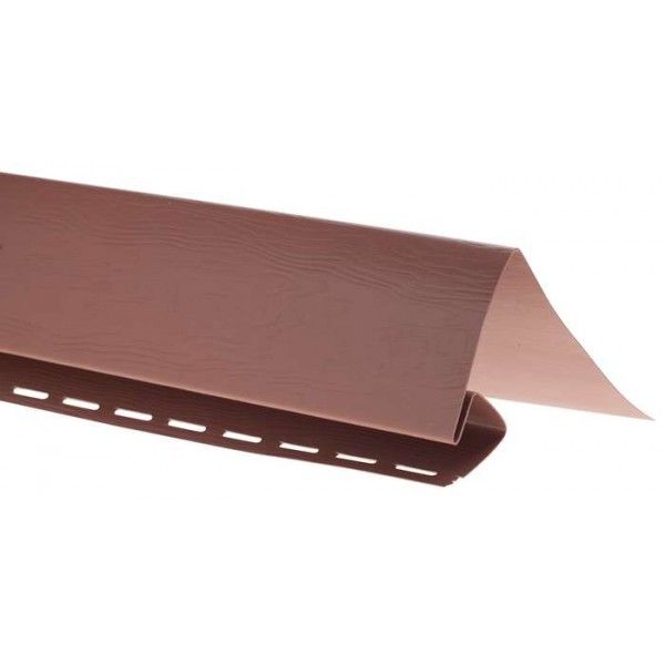 Околооконная планка Альта Профиль Премиум, Т-17, ВН, Коричнево-красная. купить в Белгороде