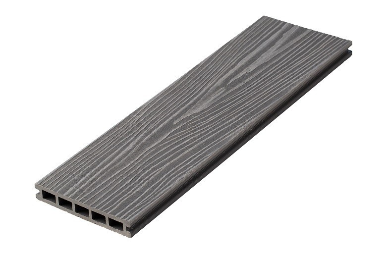Террасная доска из ДПК RusDecking Unodeck Ultra - Цвет: Серый купить в Белгороде