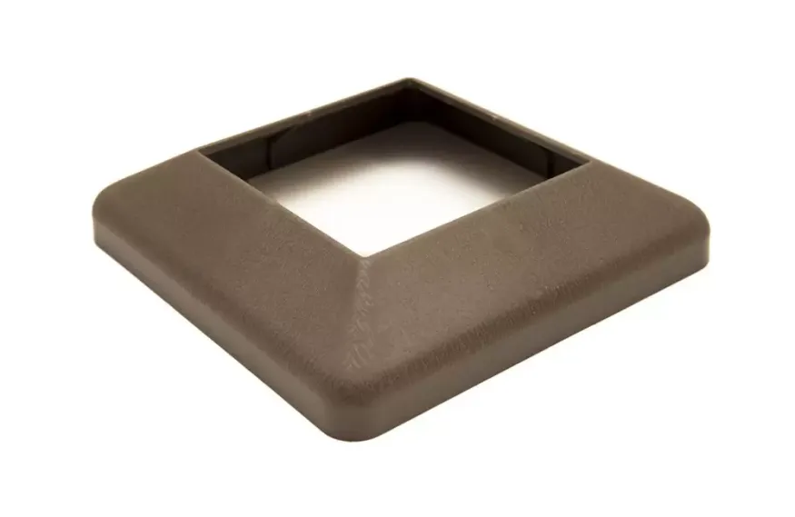 Крышка нижняя ПВХ для столба 100х100 Deckart Венге купить в Белгороде