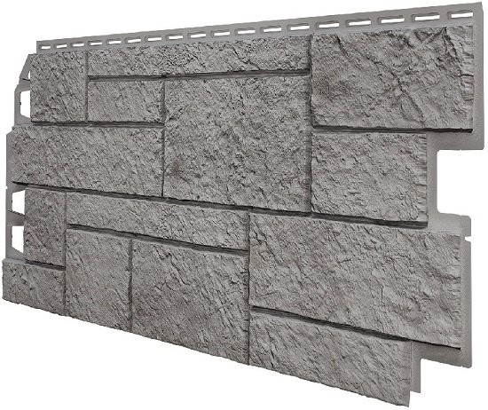 Фасадная панель VOX Sandstone (Сандстоун) светло-серого цвета купить в Белгороде
