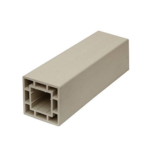 Столб для ограждения CM Decking 120x120 Белое дерево купить в Белгороде