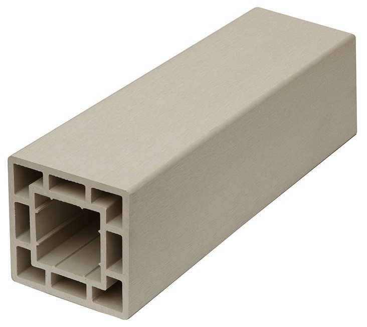 Столб для ограждения CM Decking 120x120 Белое дерево купить в Белгороде