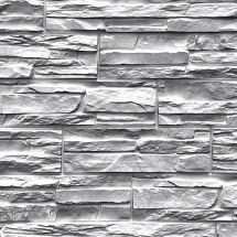 Фасадная панель FineBer Скол, Светло-серый