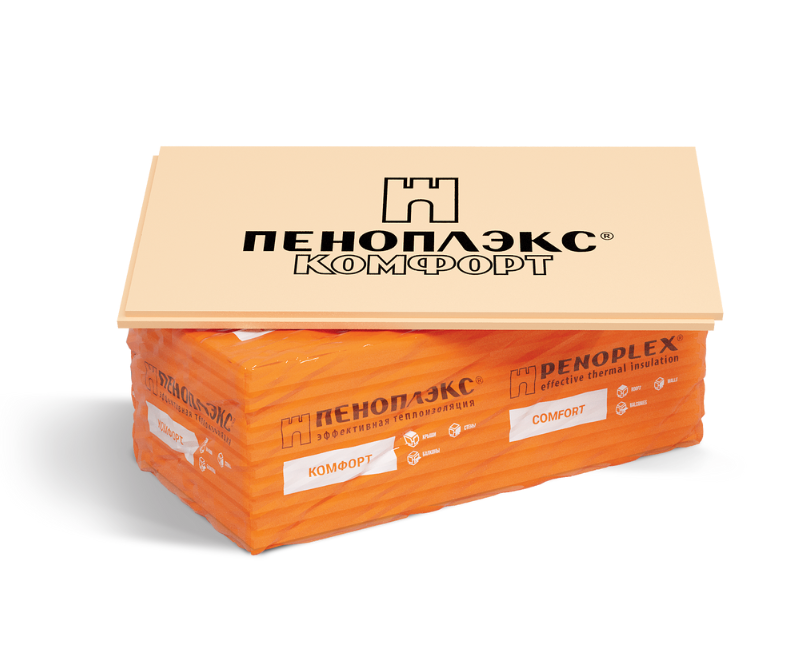 ТЕРМОИЗОЛЯЦИОННЫЙ МАТЕРИАЛ ПЕНОПЛЭКС КОМФОРТ 100 ММ купить в Белгороде