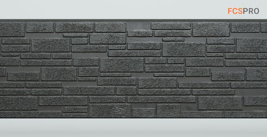 Фиброцементные панели FCS Simple АА1 (под камень) купить в Белгороде