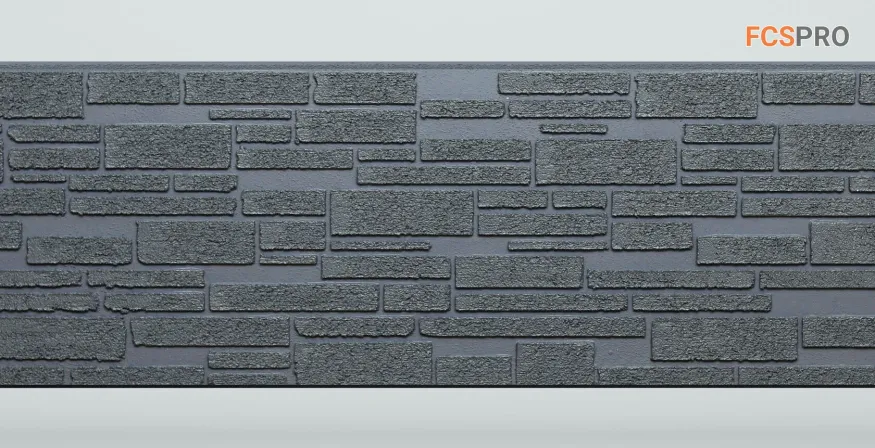 Фиброцементные панели FCS Simple АА1 (под камень) купить в Белгороде