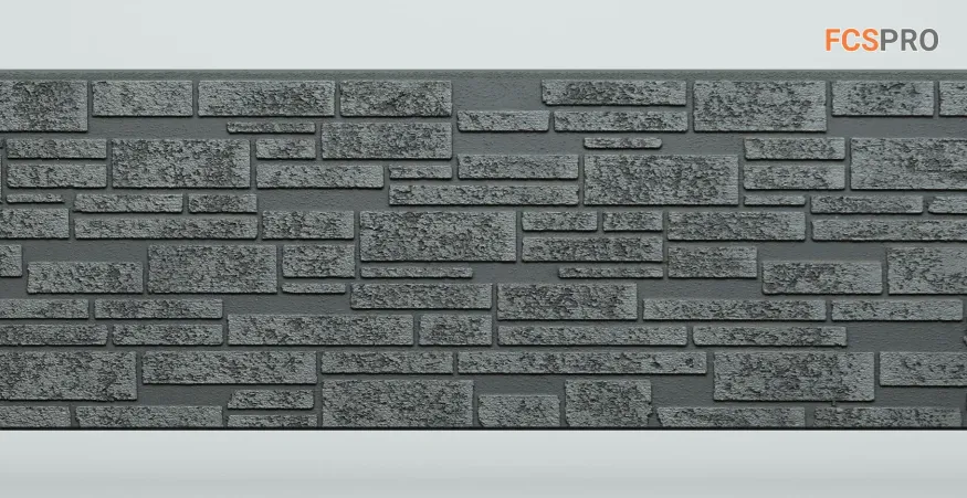 Фиброцементные панели FCS Simple АА1 (под камень) купить в Белгороде