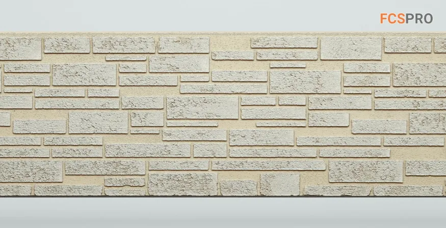 Фиброцементные панели FCS Simple АА1 (под камень) купить в Белгороде