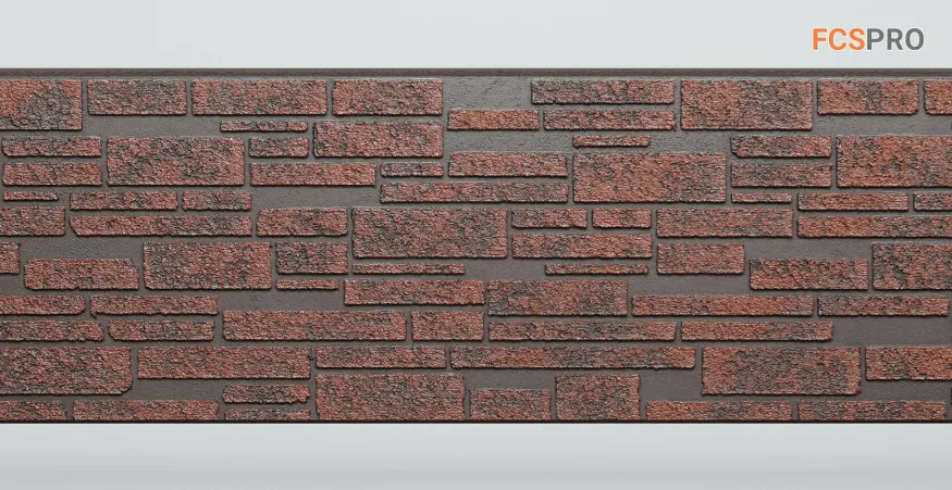 Фиброцементные панели FCS Simple АА1 (под камень) купить в Белгороде