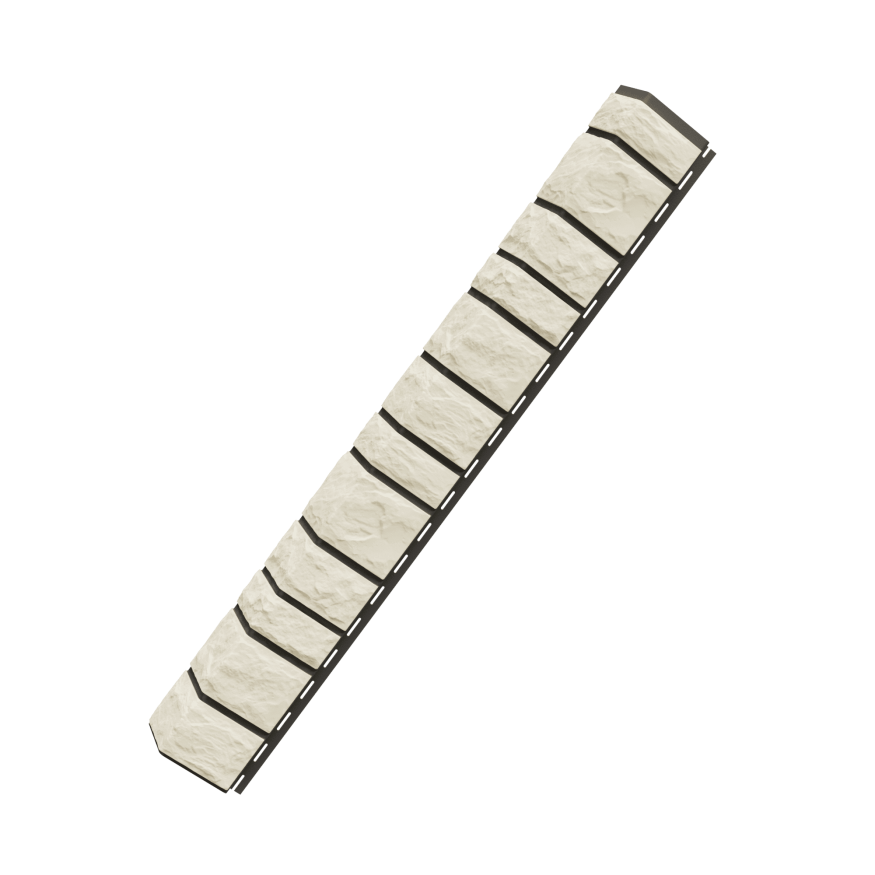 Наружный угол Доломит, Коллекция Брусчатка Доломит, Слоновая кость купить в Белгороде