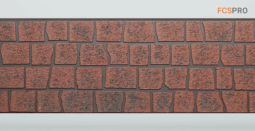 Фиброцементные панели FCS Simple АА2 (под камень) купить в Белгороде