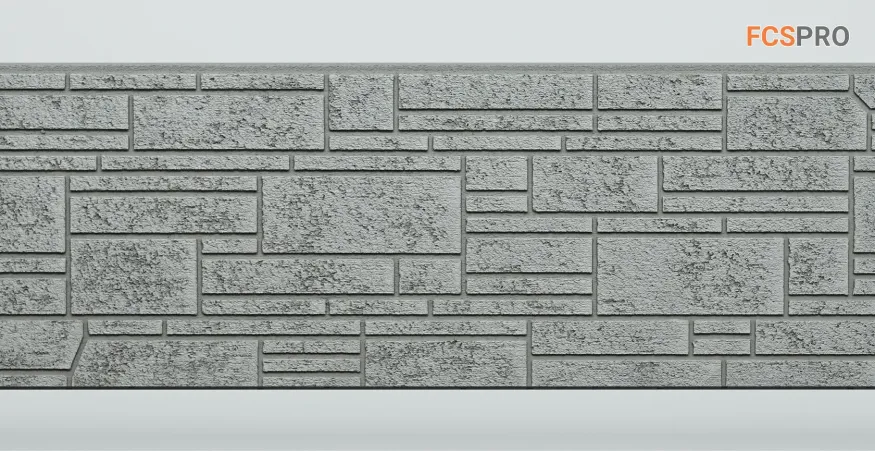 Фиброцементные панели FCS Simple АА3 (под камень) купить в Белгороде