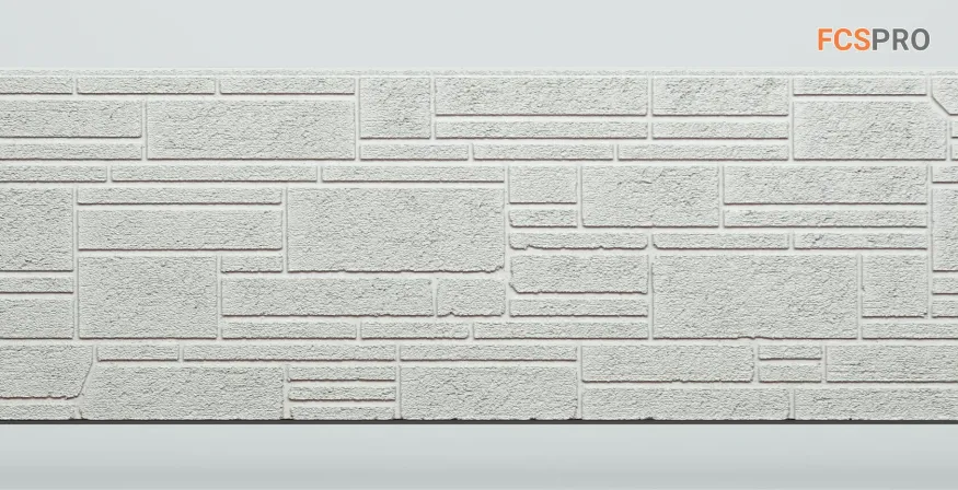 Фиброцементные панели FCS Simple АА3 (под камень) купить в Белгороде