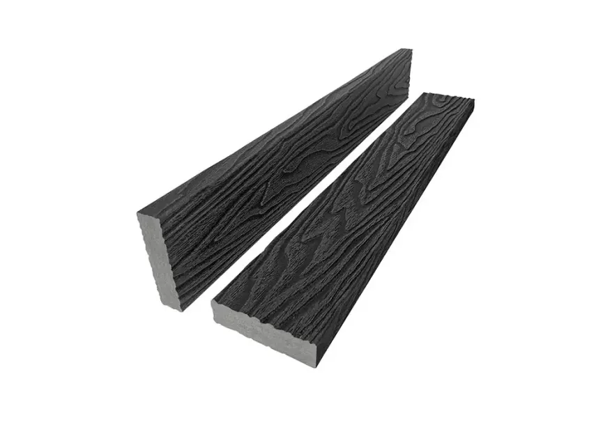 Брус лавочный 3D-тиснение 20×80 — Графит купить в Белгороде