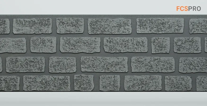 Фиброцементные панели FCS Simple АА4 (под кирпич) купить в Белгороде