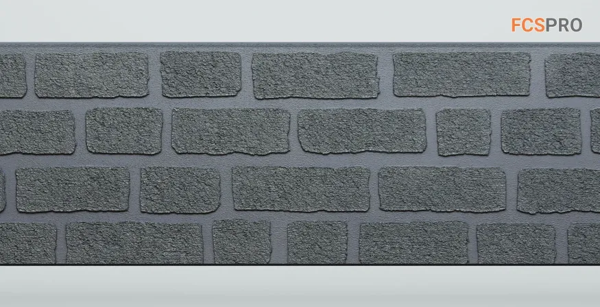 Фиброцементные панели FCS Simple АА4 (под кирпич) купить в Белгороде