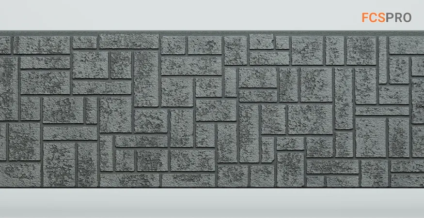 Фиброцементные панели FCS Simple АА5 (под камень) купить в Белгороде