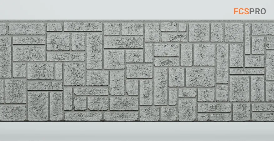 Фиброцементные панели FCS Simple АА5 (под камень) купить в Белгороде