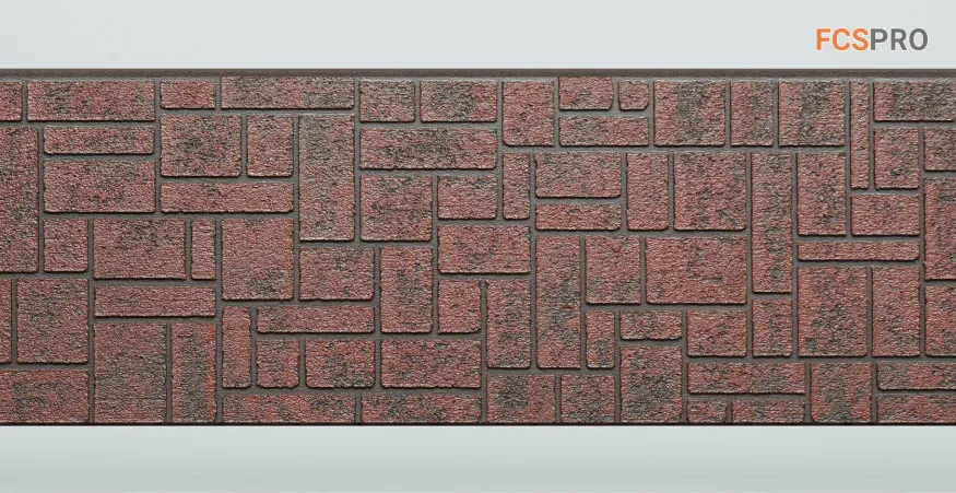 Фиброцементные панели FCS Simple АА5 (под камень) купить в Белгороде