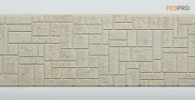 Фиброцементные панели FCS Simple АА5 (под камень)