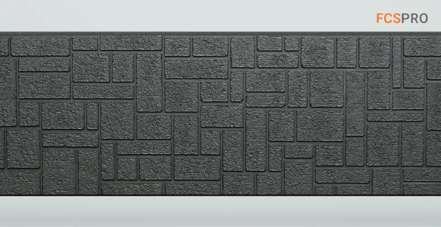 Фиброцементные панели FCS Simple АА5 (под камень) купить в Белгороде