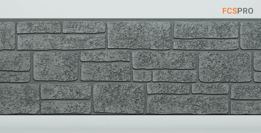 Фиброцементные панели FCS Simple АА6 (под камень) купить в Белгороде