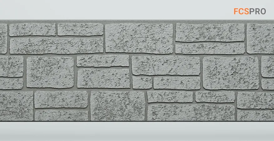 Фиброцементные панели FCS Simple АА6 (под камень) купить в Белгороде