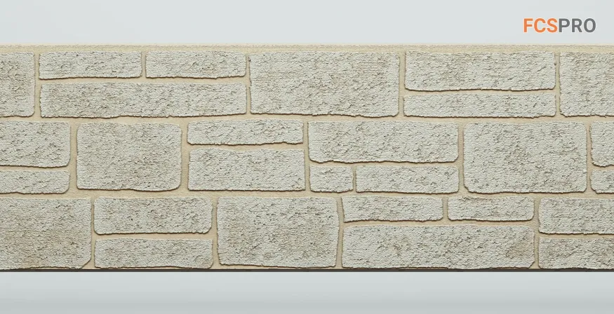 Фиброцементные панели FCS Simple АА6 (под камень) купить в Белгороде