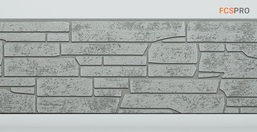 Фиброцементные панели FCS Simple АА7 (под камень) купить в Белгороде