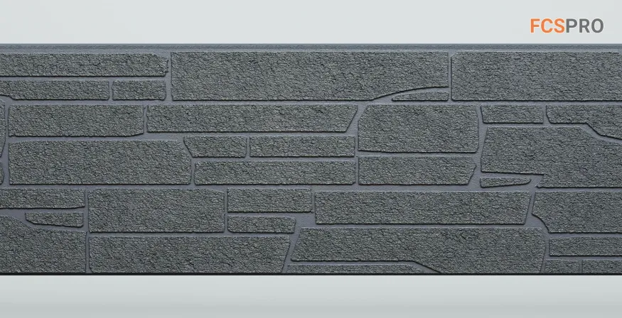 Фиброцементные панели FCS Simple АА7 (под камень) купить в Белгороде